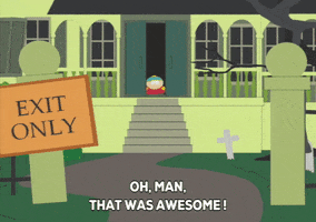 eric cartman walking GIF by South Park 