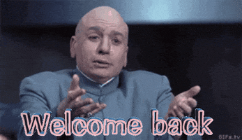 missed you welcome back GIF