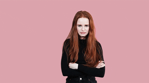 Madelaine Petsch riverdale disgusted do not want dislike GIF