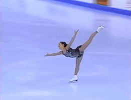 ice skating women in sports GIF