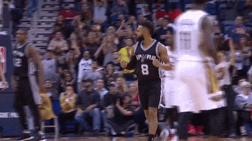 oh yeah spurs GIF by NBA