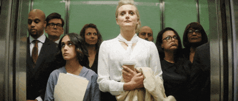 Taylor Schilling Elevator GIF by Take Me