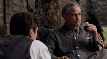 the godfather drinking GIF