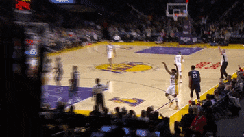 Los Angeles Lakers Dance GIF by NBA
