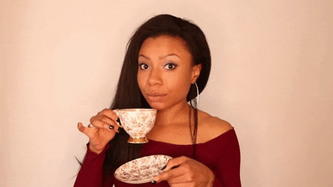 The Tea Lol GIF by Shalita Grant - Find & Share on GIPHY
