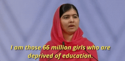 Malala Yousafzai Girls GIF