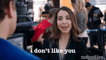 i dont like you tv land GIF by nobodies.