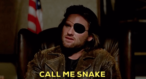 Kurt Russell Call Me Snake GIF - Find & Share on GIPHY