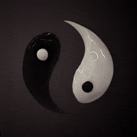 Yin Yang Chocolate GIF by xponentialdesign