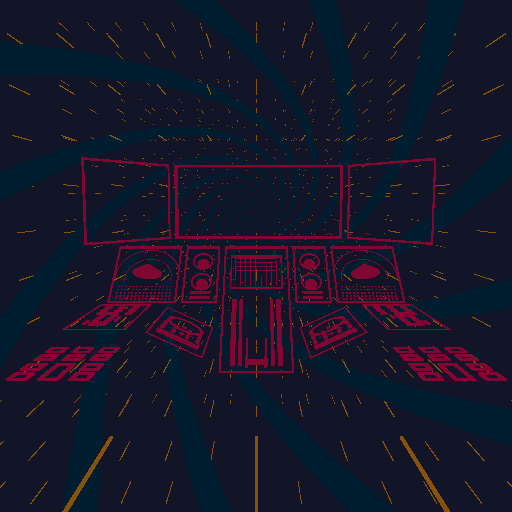 arthurbourdot travel space stars menu GIF