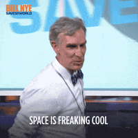 bill nye space is freaking cool GIF by NETFLIX