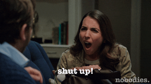 Omg Shut Up Gifs Get The Best Gif On Giphy