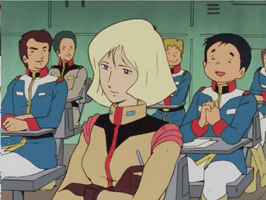 dubsmcgee excuse me gundam mobile suit gundam sayla GIF