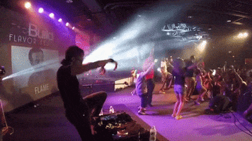 Party Jumping GIF by Andre Arkade