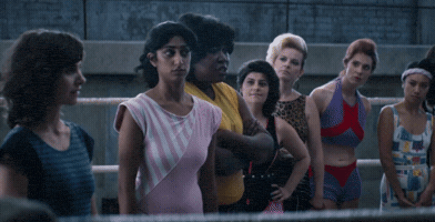 wrestlinggiphy netflix glow alisonbrie homewrecker GIF