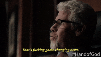 Happy Amazon Original GIF by Hand of God