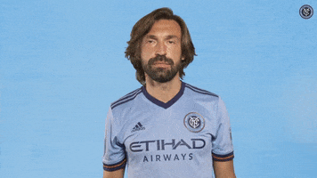 pirlo smile GIF by NYCFC