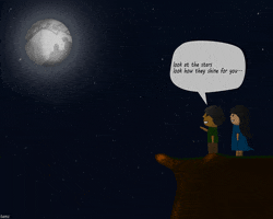 tamzzid love cartoon moon coldplay GIF