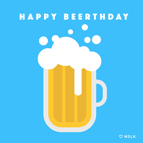 happy birthday beer images