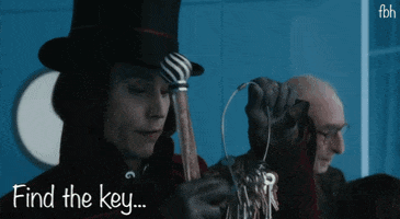 fruitbatheaven key johnny depp nuts willy wonka GIF