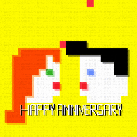 8 Bit Kiss GIF by GIPHY Studios Originals