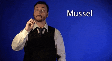 sign language mussel GIF by Sign with Robert