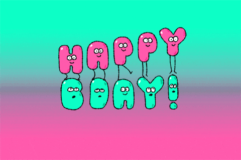 happy birthday GIF by GIPHY Studios Originals