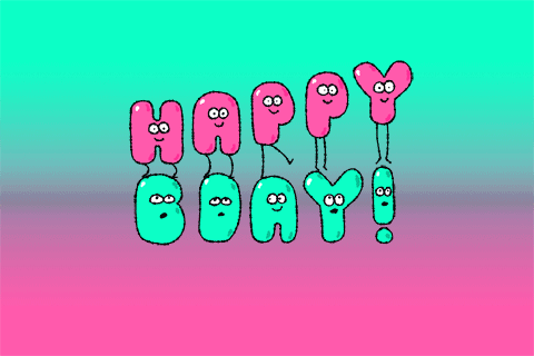 Happy Birthday GIF by GIPHY Studios Originals