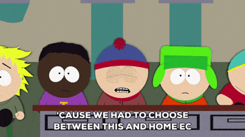 eric cartman question GIF by South Park 