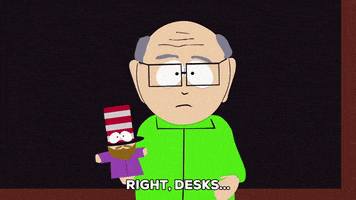 mr. herbert garrison cuts GIF by South Park 