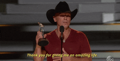Kenny Chesney Thank You For Giving Me An Amazing Life GIF by CMA Awards