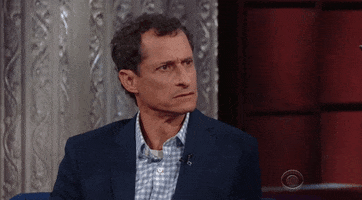 Anthony Weiner Shrug GIF by The Late Show With Stephen Colbert