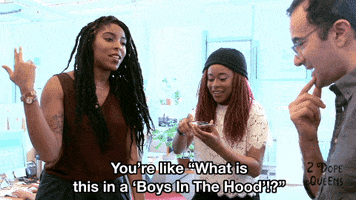 jessica williams boys in the hood GIF by 2 Dope Queens Podcast