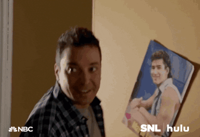 Looking Around Saturday Night Live GIF by HULU - Find & Share on GIPHY