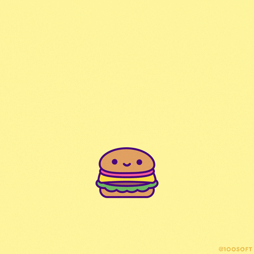 Robot Burger GIF by 100% Soft