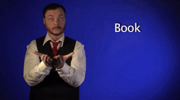 sign language book GIF by Sign with Robert