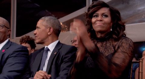 excited barack obama GIF by BET