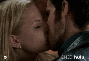 once upon a time kiss GIF by HULU