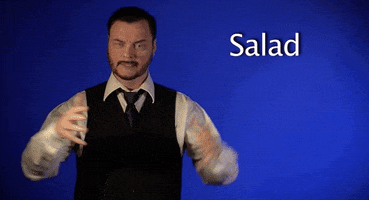 sign language salad GIF by Sign with Robert