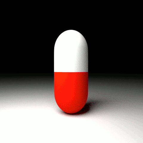michaelbaur art loop glitch pills GIF