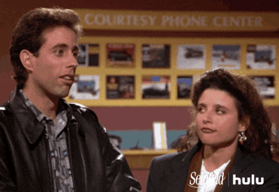 Condescending Elaine Benes GIF by HULU - Find & Share on GIPHY
