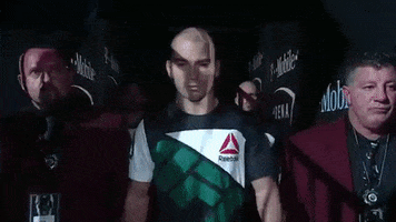 walk out ufc 202 GIF