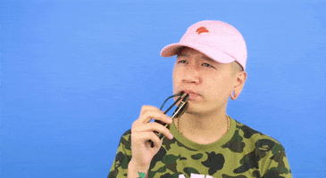deep thought think GIF by Yultron