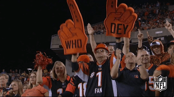 Cincinnati Bengals GIF by NFL - Find & Share on GIPHY