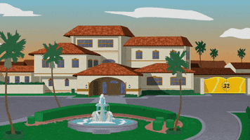 luxury fountain GIF by South Park 