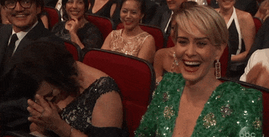 Sarah Paulson Laugh GIF by Emmys