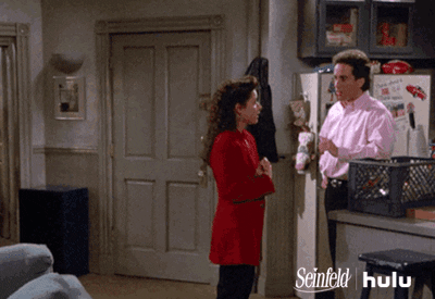 Giphy - Open Door Seinfeld GIF by HULU