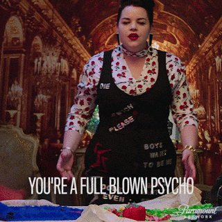 you're crazy paramount network GIF by Heathers