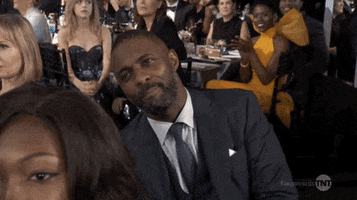 Idris Elba Flirting GIF