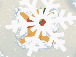 vd medvidek pu winnie pooh snow snih GIF